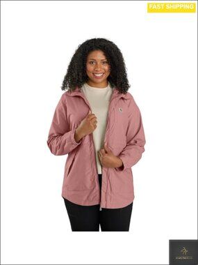Carhartt Rockford Coat Wind Fighter Anorak Hooded Raincoat